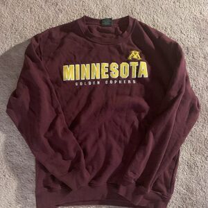 Y2K Minnesota‎ Golden Gophers Embroidered Crewneck